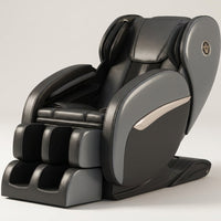 Zero Gravity Massage Chair, Shiatsu Massage Relaxation Recliner with Heating and Bluetooth, Black — Studio Shot