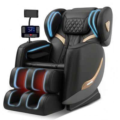 2026 Massage Chair Full Body, Zero Gravity Massage Chair Recliner - Upgraded 10-Point Roller, Heating, Airbags, Foot Roller, Shiatsu Full Body Massage Chairs, Gift for Parent